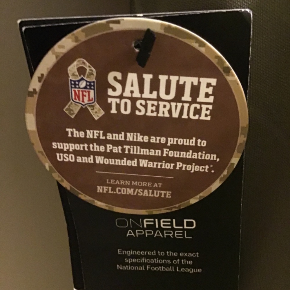 🔥SALE! NWT, Nike , Odel Beckham Jr. Military Salute, commemoration jersey, 😎 - Picture 5 of 6